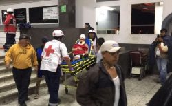 Un muerto y varios heridos al explotar autobús Plateado en la central camionera