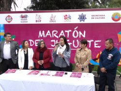 Ayuntamiento de Morelia invita al Maratón del Juguete.