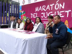 Ayuntamiento de Morelia invita al Maratón del Juguete.