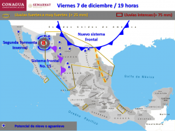 #Michoacán: Se pronostican tormentas para Michoacán