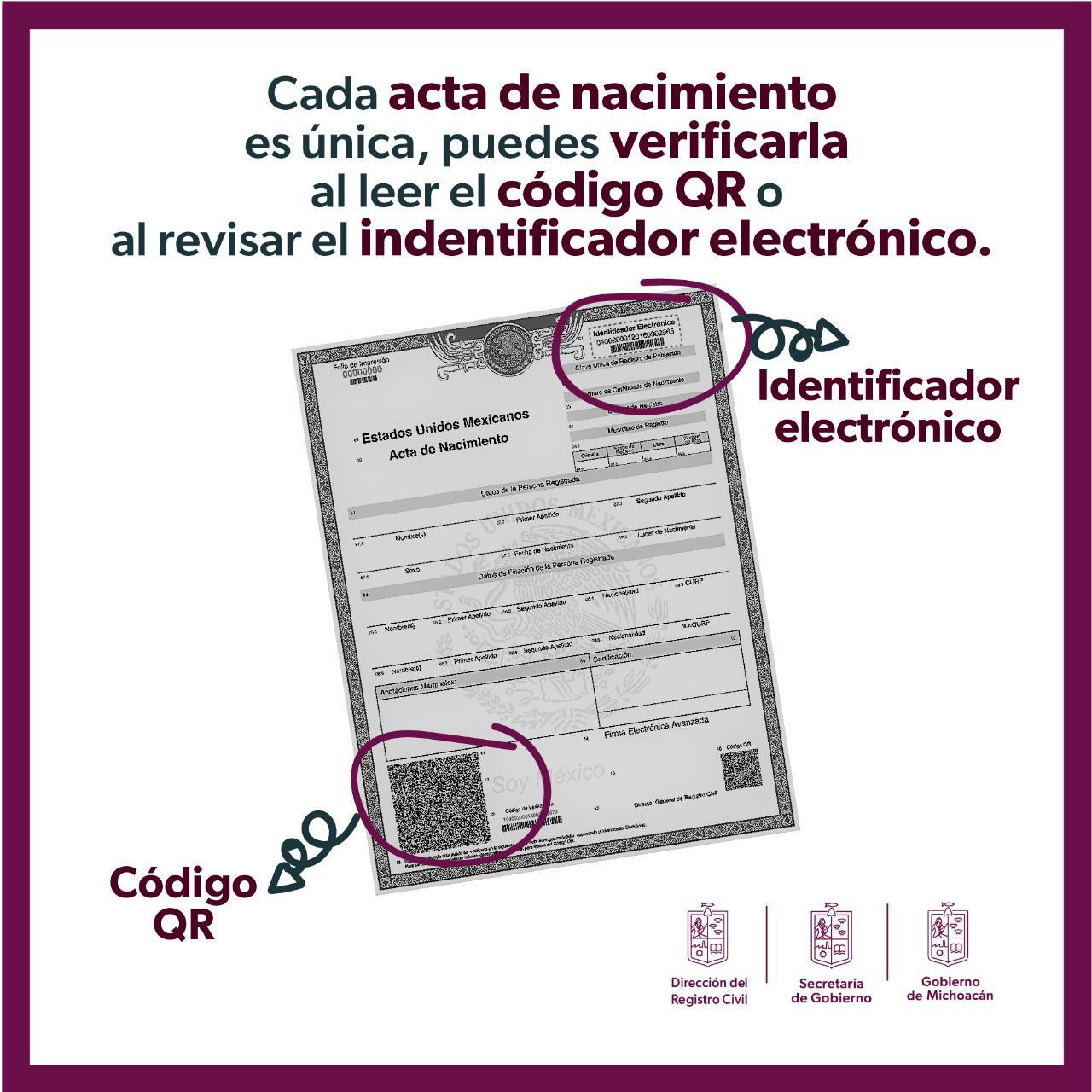 Advierte Registro Civil Expedición De Actas Apócrifas Morelia En Línea 6662